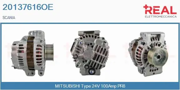 Alternator (20137616OE)