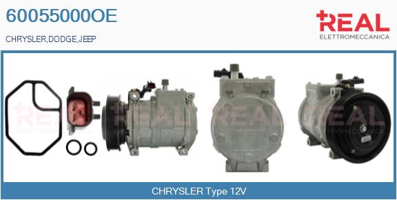 Compressor, air conditioning (60055000OE)