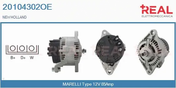 Alternator (20104302OE)