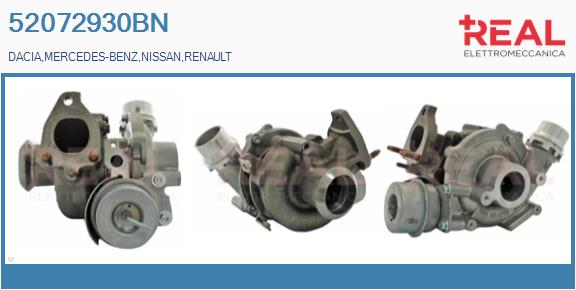 Charger, charging (supercharged/turbocharged) (52072930BN)