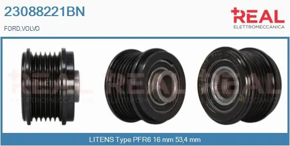 Belt Pulley, alternator (23088221BN)