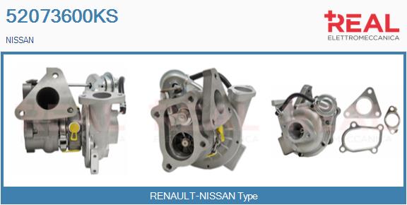 Charger, charging (supercharged/turbocharged) (52073600KS)