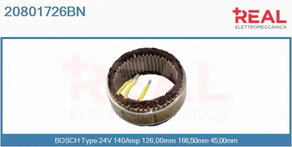 Stator, alternator (20801726BN)