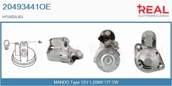 Starter (20493441OE)