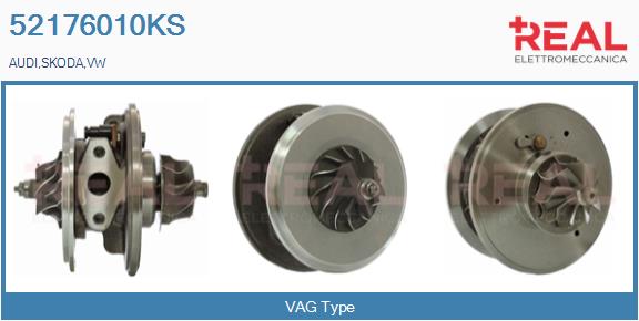 Core assembly, turbocharger (52176010KS)