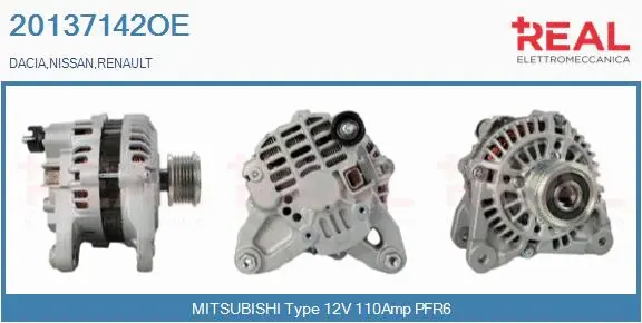 Alternator (20137142OE)