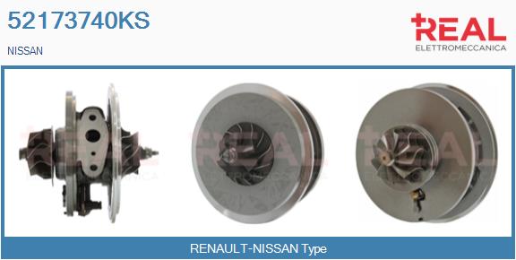 Core assembly, turbocharger (52173740KS)