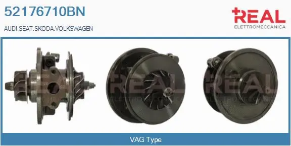 Core assembly, turbocharger (52176710BN)