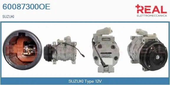 Compressor, air conditioning (60087300OE)