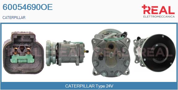 Compressor, air conditioning (60054690OE)