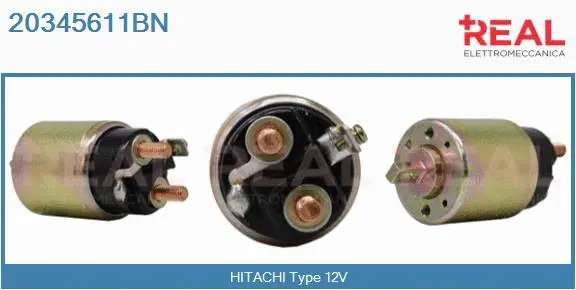 Solenoid Switch, starter (20345611BN)