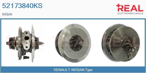 Core assembly, turbocharger (52173840KS)