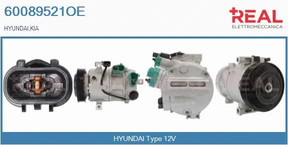 Compressor, air conditioning (60089521OE)