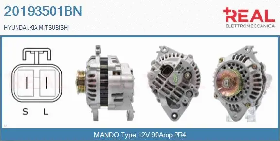 Alternator (20193501BN)