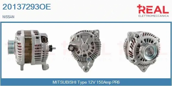 Alternator (20137293OE)