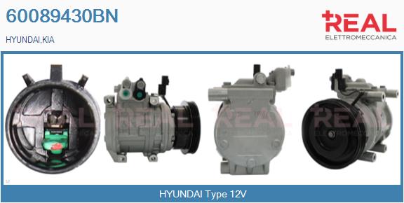 Compressor, air conditioning (60089430BN)