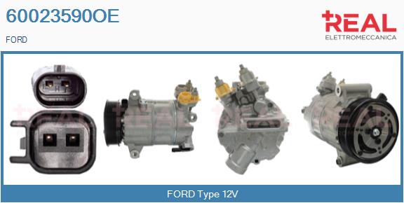 Compressor, air conditioning (60023590OE)