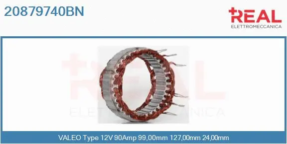 Stator, alternator (20879740BN)