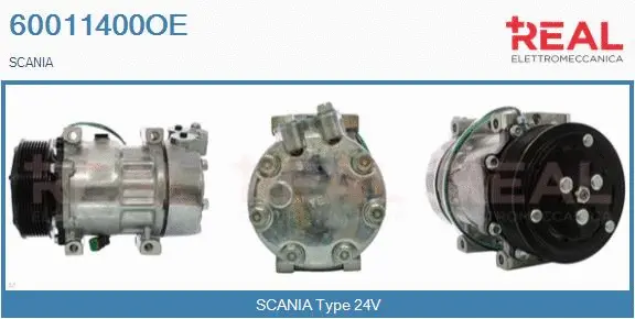 Compressor, air conditioning (60011400OE)