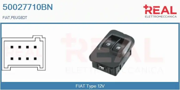 Switch, window regulator (50027710BN)