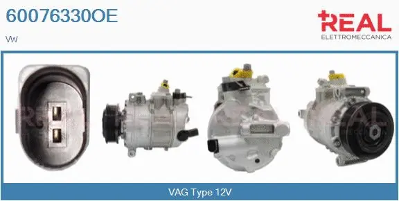 Compressor, air conditioning (60076330OE)