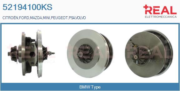 Core assembly, turbocharger (52194100KS)