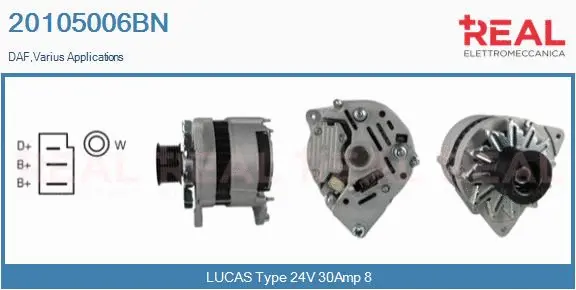 Alternator (20105006BN)
