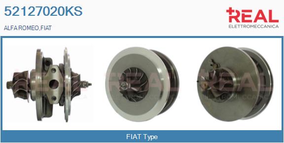 Core assembly, turbocharger (52127020KS)