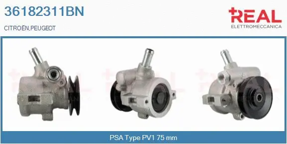 Hydraulic Pump, steering (36182311BN)
