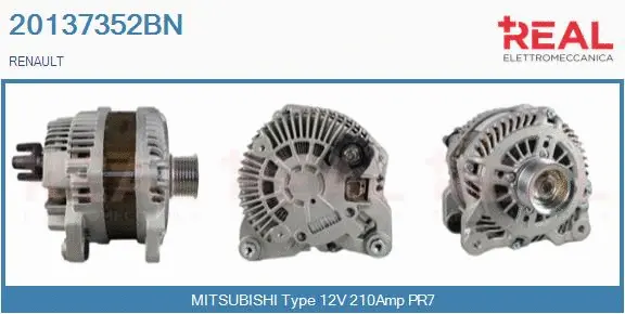 Alternator (20137352BN)