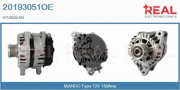 Alternator (20193051OE)