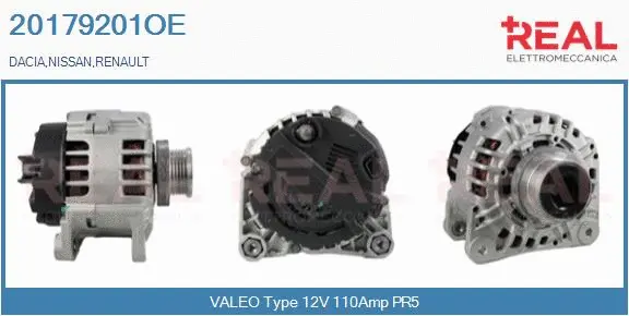 Alternator (20179201OE)