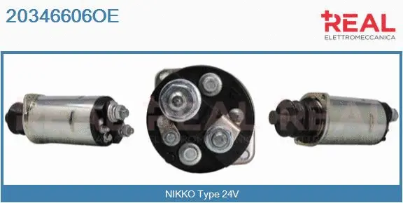 Solenoid Switch, starter (20346606OE)