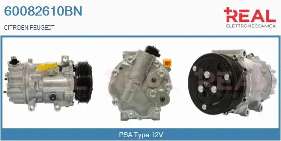 Compressor, air conditioning (60082610BN)