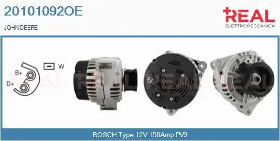 Alternator (20101092OE)