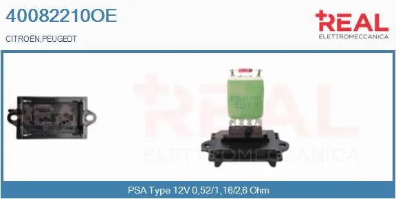 Resistor, interior blower (40082210OE)