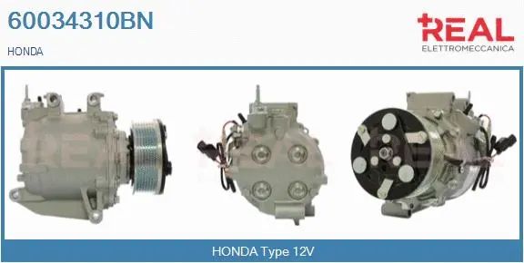 Compressor, air conditioning (60034310BN)