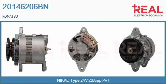 Alternator (20146206BN)