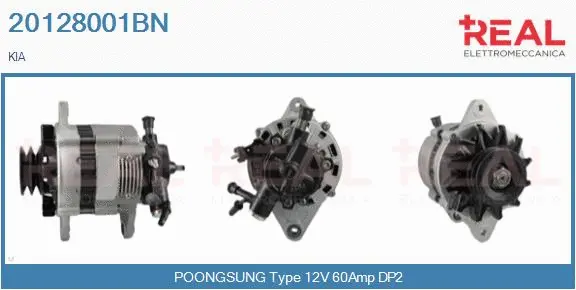 Alternator (20128001BN)