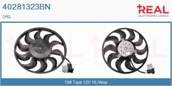 Fan, engine cooling (40281323BN)