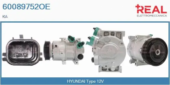 Compressor, air conditioning (60089752OE)