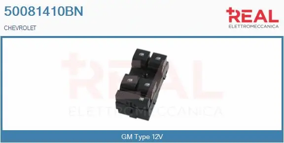 Switch, window regulator (50081410BN)