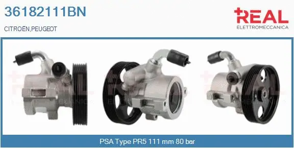 Hydraulic Pump, steering (36182111BN)