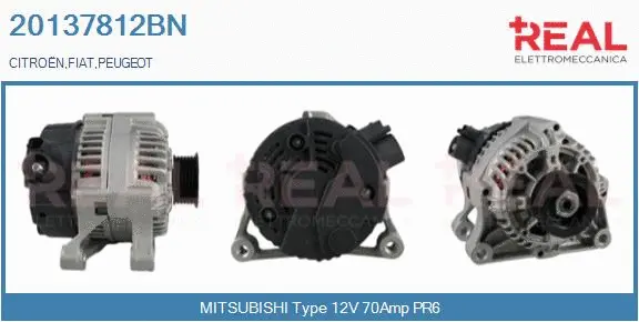 Alternator (20137812BN)