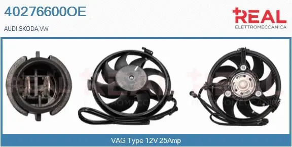 Electric Motor, radiator fan (40276600OE)