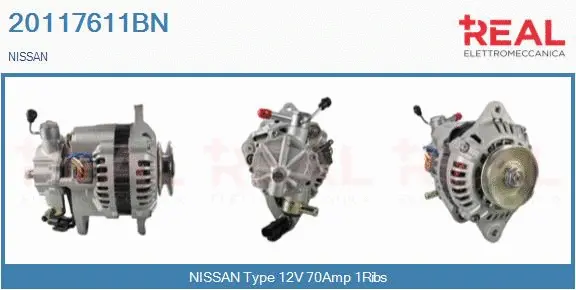 Alternator (20117611BN)