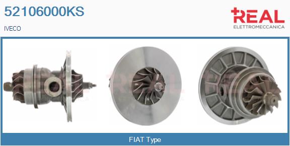 Core assembly, turbocharger (52106000KS)