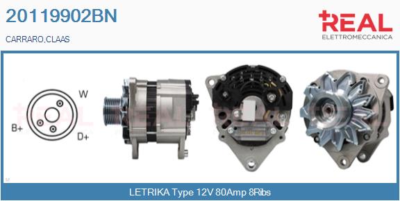 Alternator (20119902BN)