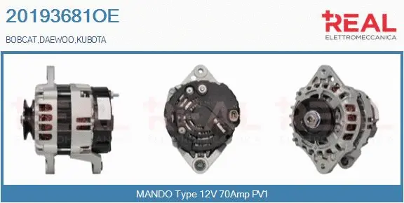 Alternator (20193681OE)