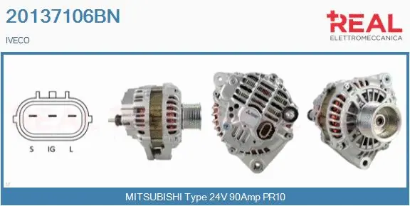 Alternator (20137106BN)